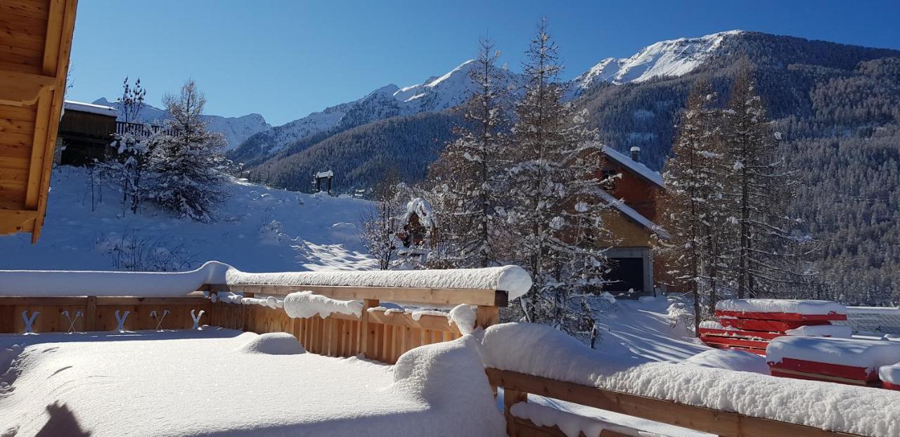 Chalet 19 Personnes Le Petit Mozart Villa Les Orres Ngoại thất bức ảnh