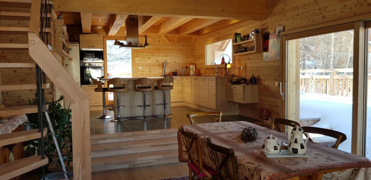 Chalet 19 Personnes Le Petit Mozart Villa Les Orres Ngoại thất bức ảnh