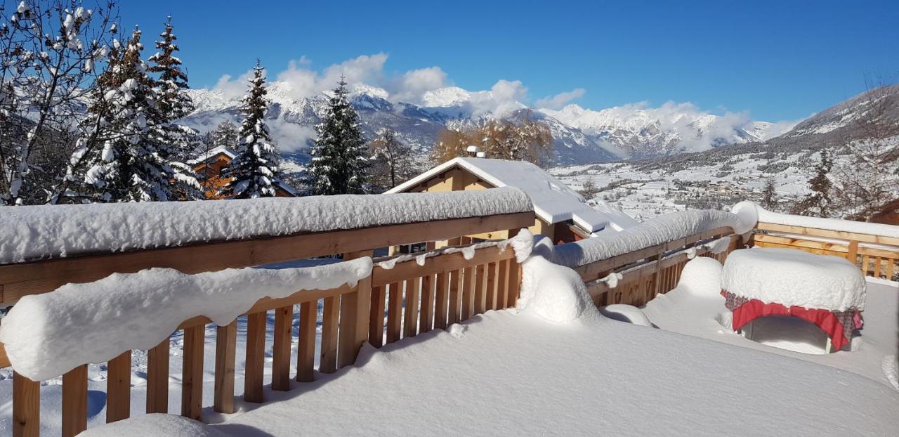 Chalet 19 Personnes Le Petit Mozart Villa Les Orres Ngoại thất bức ảnh